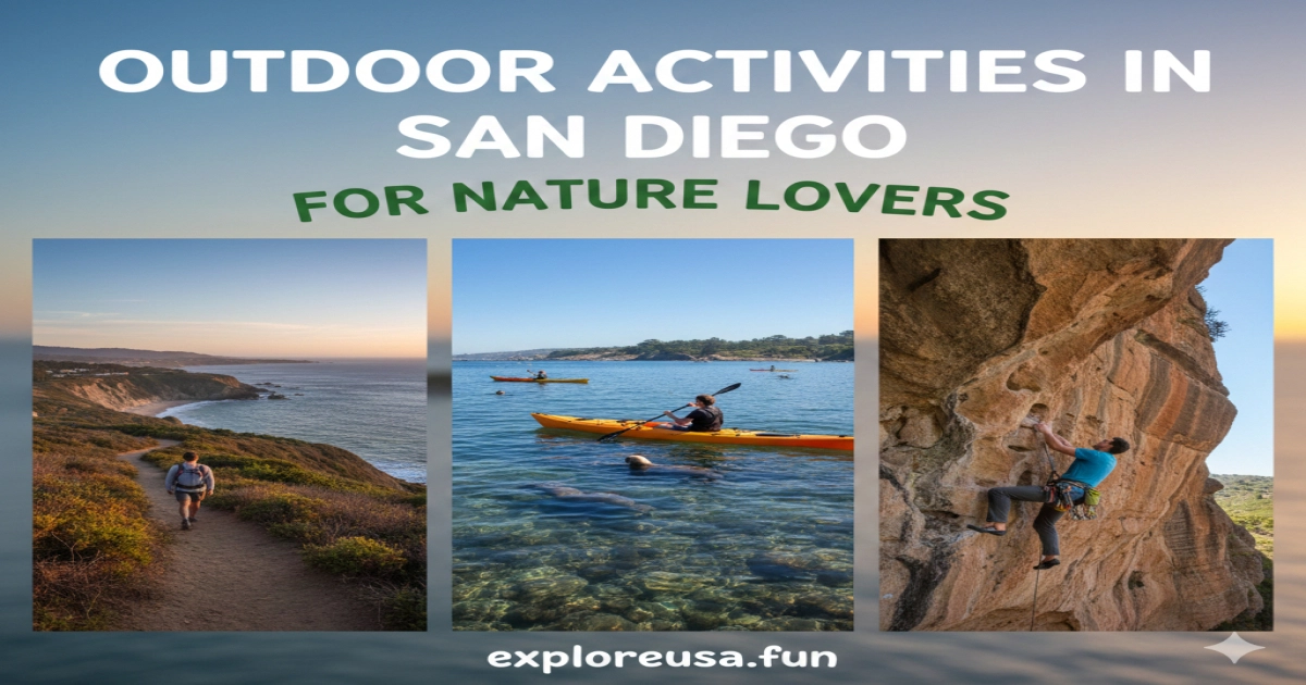 Outdoor Activities in San Diego for Nature Lovers