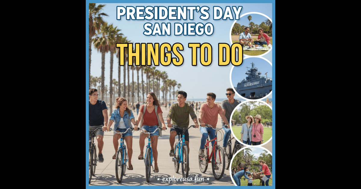 Things to do on President's Day in San Diego