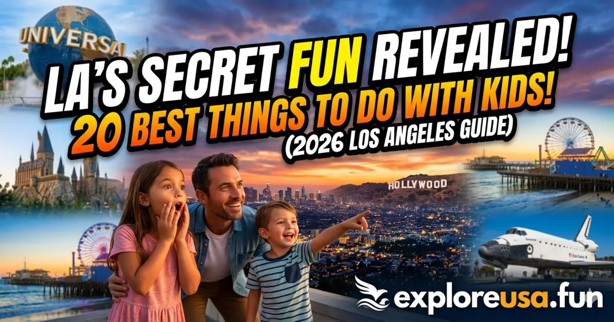 20 Best Fun Things to Do with Kids in Los Angeles (2026 Guide)