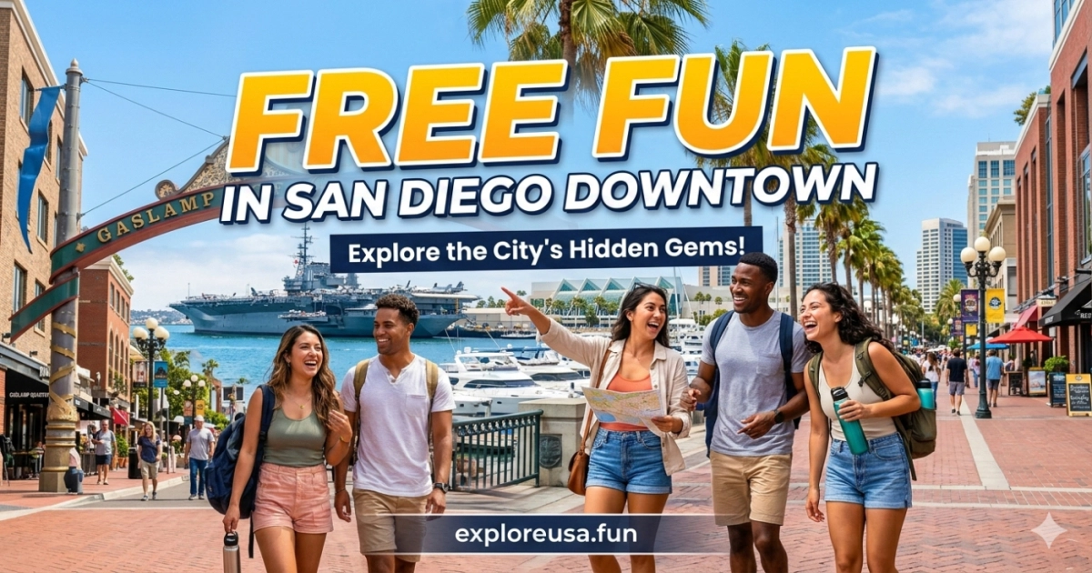 Free Fun Things to do in San Diego Downtown