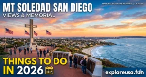 Mt Soledad San Diego Views and Memorial Exploration