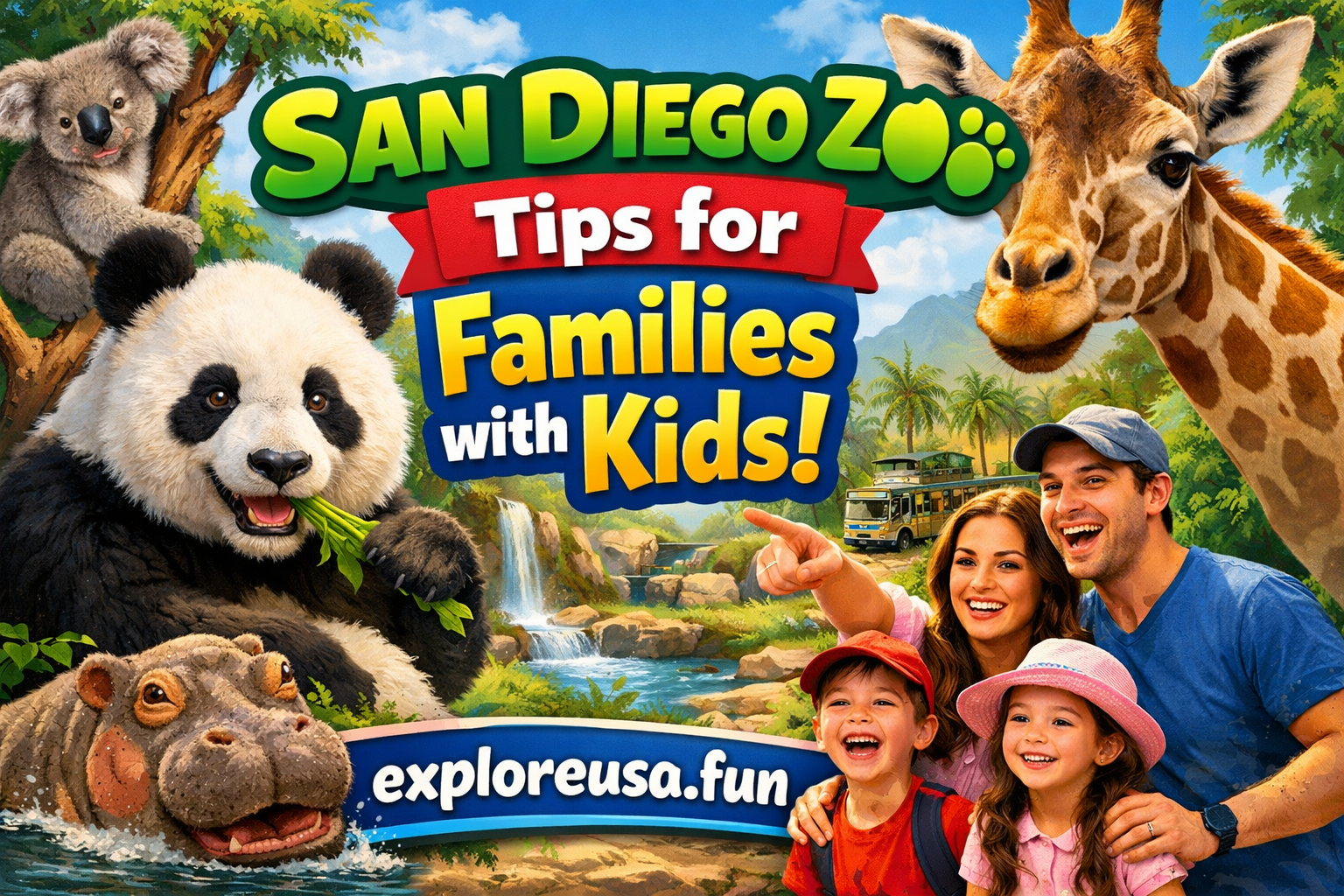 San Diego Zoo fun for families