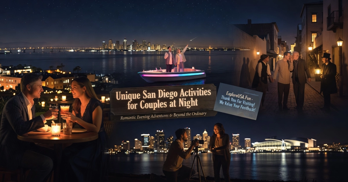 Unique San Diego Activities for Couples at Night