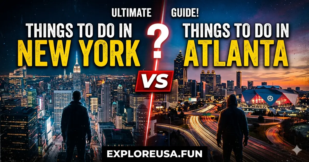 Things to Do New York vs Atlanta
